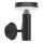 Zuma Line - LED solarna zidna lampa sa senzorom pokreta i sumraka LED/4,5W/2000 mAh IP44 crna