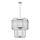 Zuma Line - Luster na lancu 8xE14/60W/230V sjajni hrom