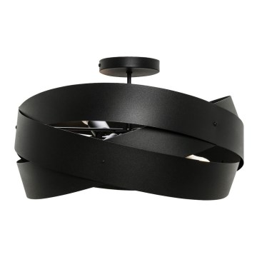 Zuma Line - Luster na šipci 3xE27/40W/230V crna