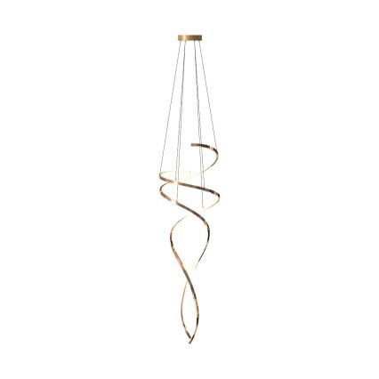 Zuma Line - LED prigušiva luster na sajli LED/68W/230V 3000/4000/6000K rose gold + daljinski upravljač