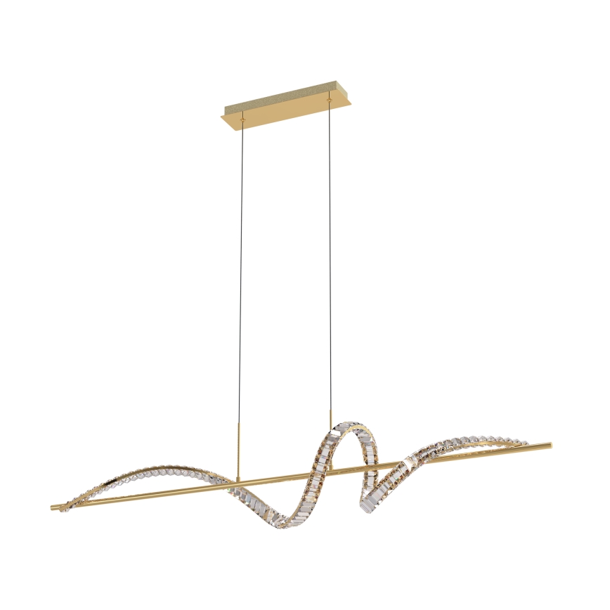 Zuma Line - LED prigušiva kristalni luster na lanku LED/24,5W/230V 2700-6000K + daljinski upravljač