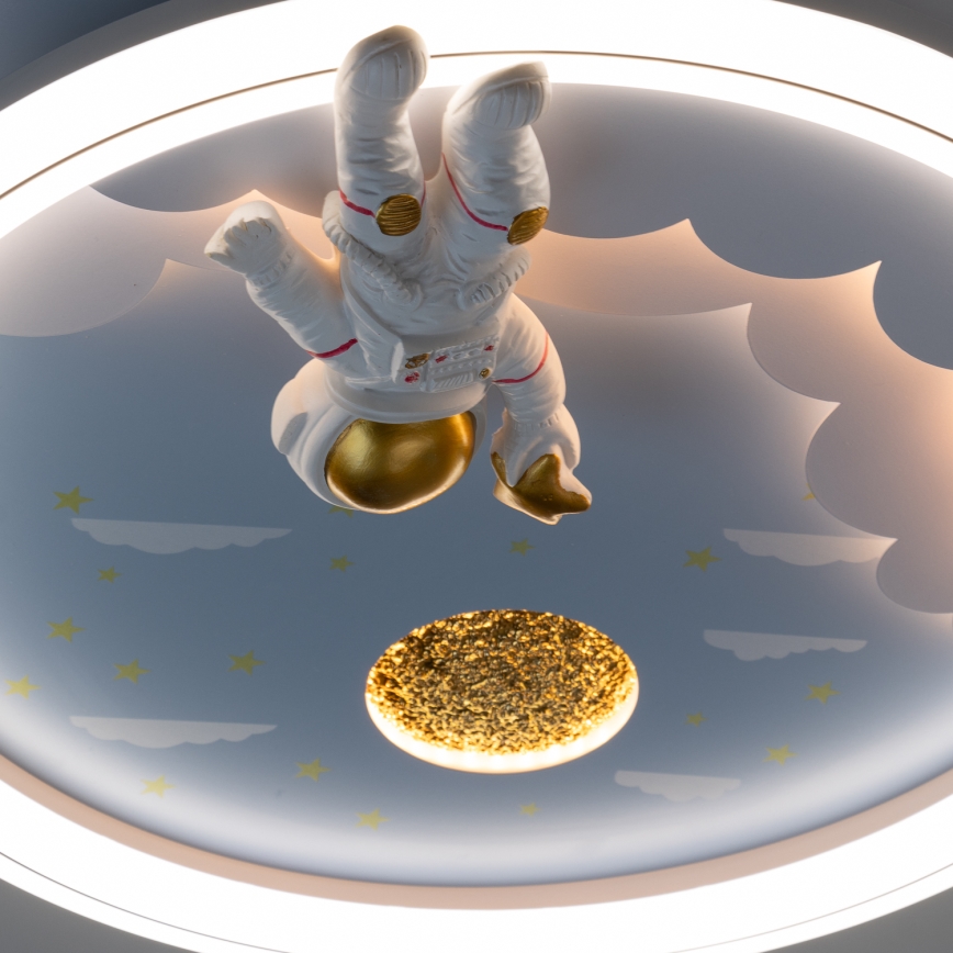 Zuma Line - LED prigušiva dečije plafonsko svetlo LED/42W/230V 3000/5700K astronaut