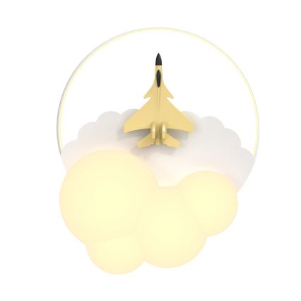 Zuma Line - LED Prigušiva dečija plafonska svetiljka LED/37W/230V raketa