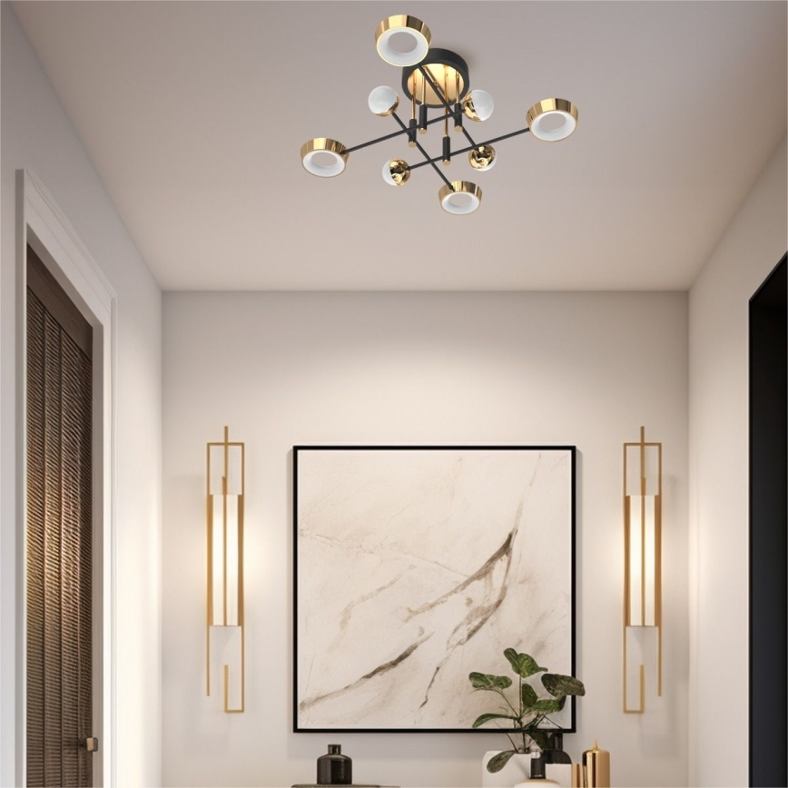 Zuma Line - LED plafonski luster sa prigušivanjem LED/60W/230V zlatna/crna