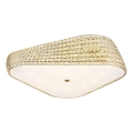 Zuma Line - Plafonska lampa 18xG9/28W/230V prečnik 87 cm zlatna