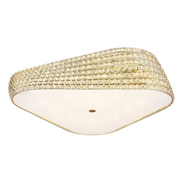 Zuma Line - Plafonska lampa 18xG9/28W/230V prečnik 87 cm zlatna
