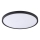 Zuma Line - Plafonsko LED svetlo LED/36W/230V 3000/4000/6000K Ø 40 cm crna