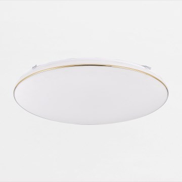 Zuma Line - prigušiva LED plafonska svetiljka OMAR LED/48W/230V, prečnik 53 cm, zlatna