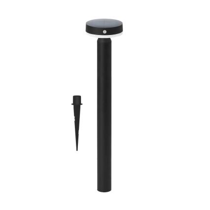 Zuma Line - LED solarna lampa sa senzorom pokreta i sumraka LED/4,5W/2000 mAh IP44 crna