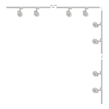 Zuma Line - Reflektor za šinski sistem 8x GU10/15W/230V u beloj boji