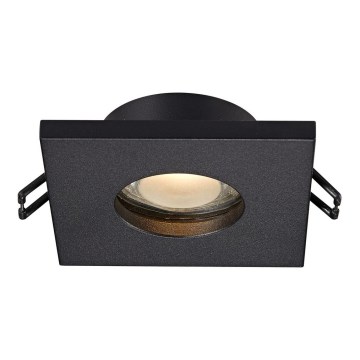 Zuma Line - Ugradna stropna svetiljka za kupatilo 1xGU10/50W/230V IP54 crna