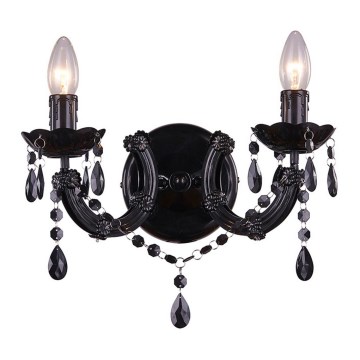 Zuma Line - Zidna lampa 2xE14/40W/230V crna