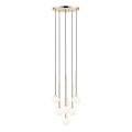 Zuma Line - Zlatni luster na sajli 7xG9/4W/230V