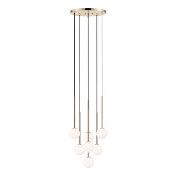 Zuma Line - Zlatni luster na sajli 7xG9/4W/230V