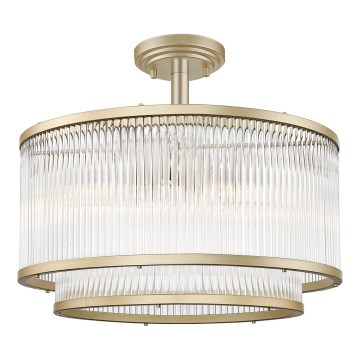 Zuma Line - Zlatni luster na šipci 5xE14/60W/230V